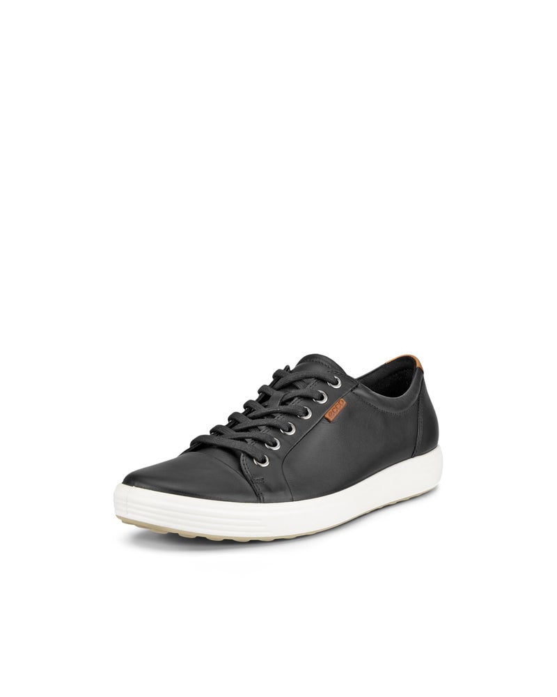 Ecco Womens Soft VII Fashion Sneaker, Black, 41 EU/10-10.5 M US - Image 1